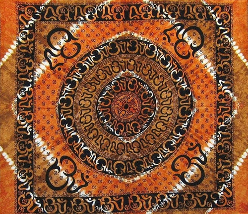 Orange tapestries online