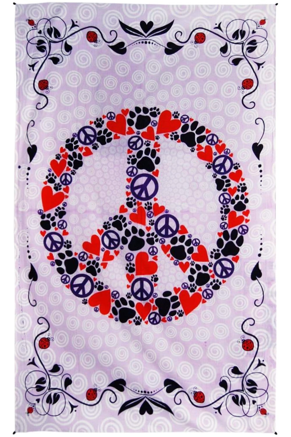 Tapestries Paws for Peace - Tapestry 100021