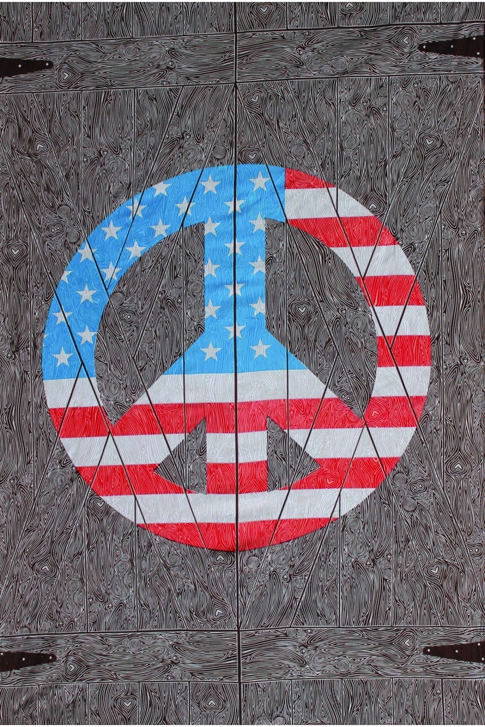 Tapestries Peace Sign Barn Door - Tapestry 102273