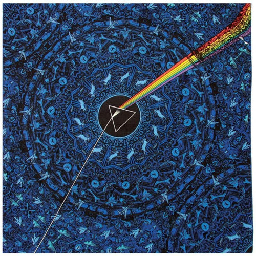 Tapestries Pink Floyd - Dark Side of the Moon Lyrics - Blue - Small Tapestry 100096