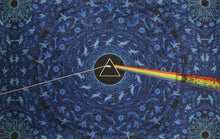 Load image into Gallery viewer, Tapestries blue Pink Floyd - Dark Side of the Moon Lyrics - Tapestry 006923
