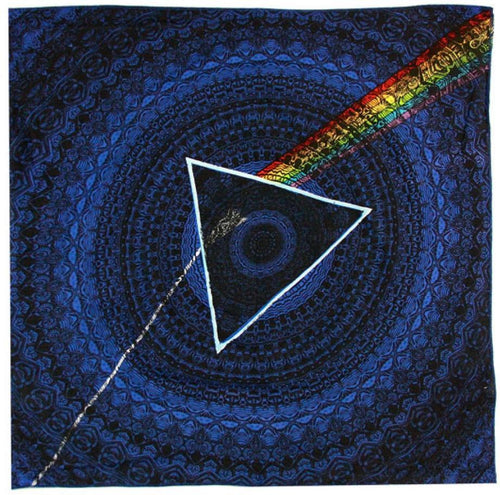Tapestries Pink Floyd - Dark Side of the Moon Shadow - Blue - Small Tapestry 100098