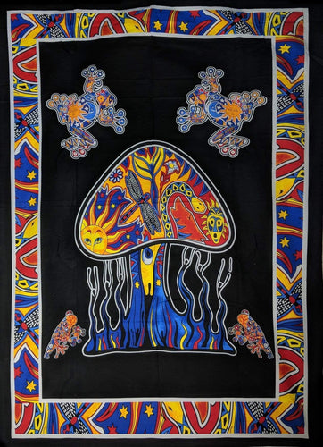 Tapestries Psychedelic Mushroom - Tapestry 005415