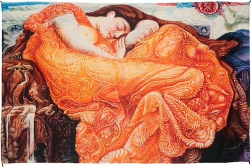 Tapestries Randal Roberts - Flaming - Tapestry 010262