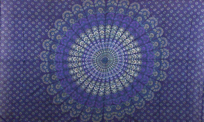 Tapestries Sanganer - Blue - Tapestry ta-34