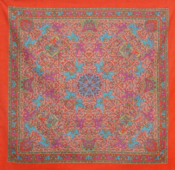 Tapestries Sheer Elephant - Orange - Small Tapestry 005166