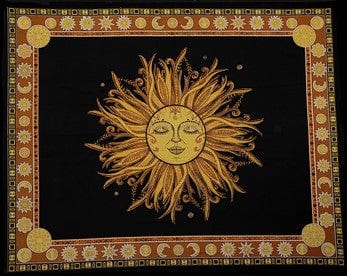 Tapestries Sleeping Sacred Sun - Tapestry 102569