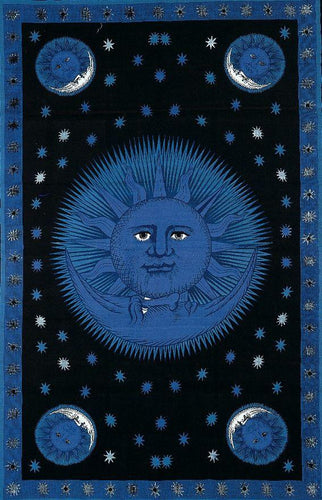 Tapestries Solar Eclipse - Blue - Tapestry 100370