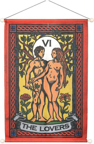 Tapestries The Lovers Tarot - Rod Tapestry 100902