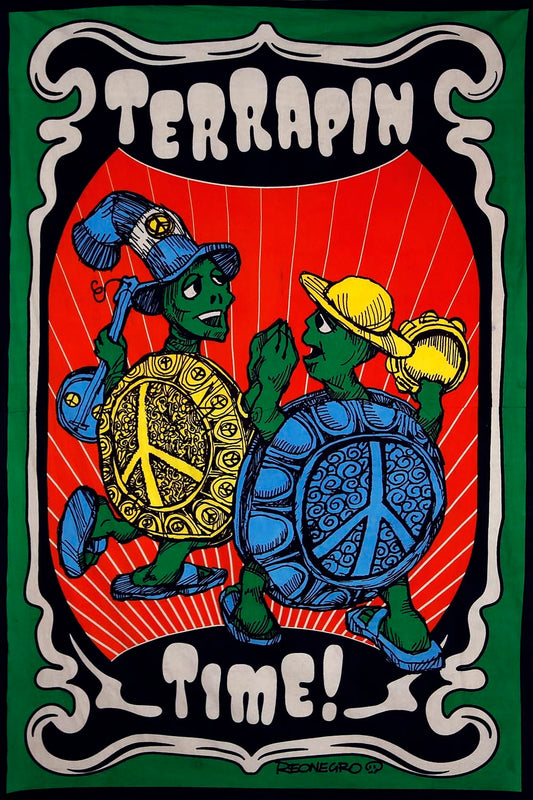 Tapestries Tony Reonegro - Terrapin Time  - Tapestry 103360
