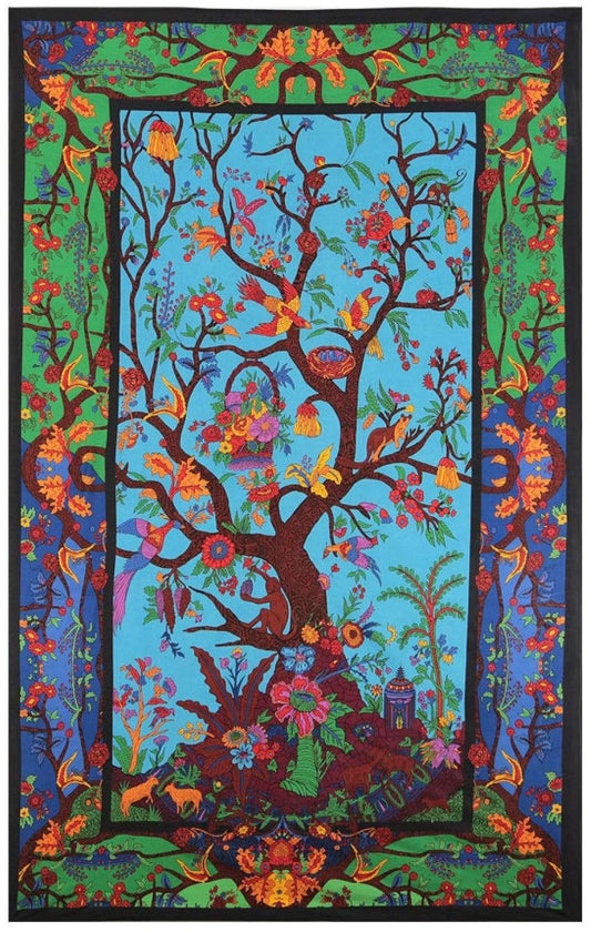 Tapestries Tree of Life - Multi-Color - Tapestry 007387