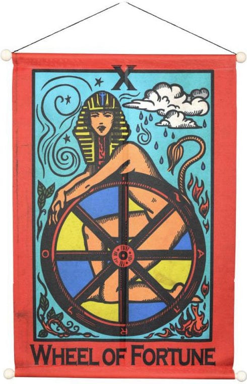 Tapestries Wheel of Fortune Tarot - Rod Tapestry 100895