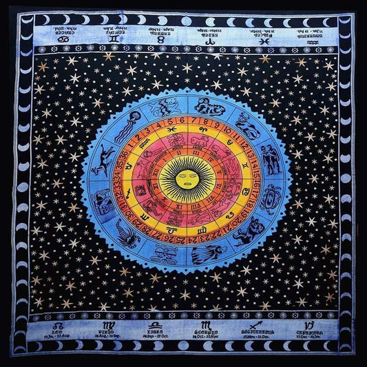 Tapestries Zodiac Galaxy - Blue Fade - Tapestry 101572